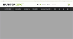 Desktop Screenshot of hardtopdepot.com